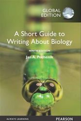 Cover Art for 9781292120836, A Short Guide to Writing About Biology, Global Edition by Jan Pechenik