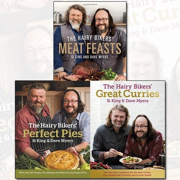 Cover Art for 9788574005515, Hairy Bikers Recipes Collection 3 Books Bundle (The Hairy Bikers' Meat Feasts: With Over 120 Delicious Recipes - A Meaty Modern Classic,The Hairy Bikers' Perfect Pies: The Ultimate Pie Bible from the Kings of Pies,The Hairy Bikers' Great Curries) by Dave Myers