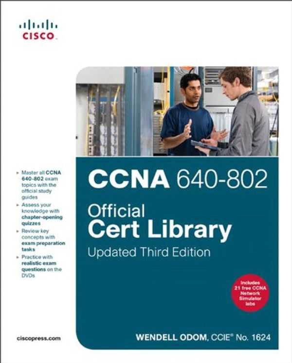 Cover Art for 9780133103403, CCNA 640-802 Official Cert Library by Wendell Odom
