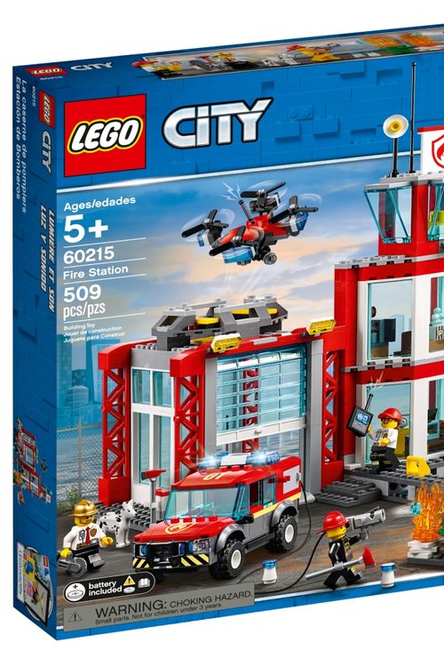 Cover Art for 5702016369373, Fire Station Set 60215 by LEGO