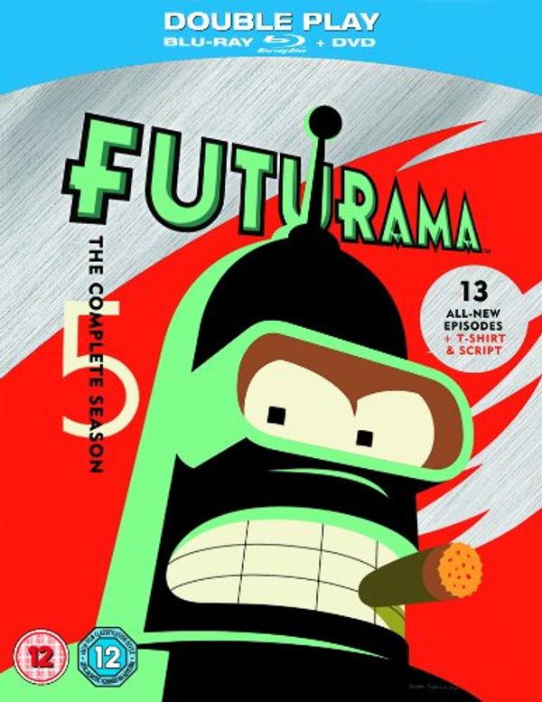Cover Art for 5039036049689, Futurama - Season 5 Limited Edition with T-Shirt and Script (Blu-ray + DVD) by 