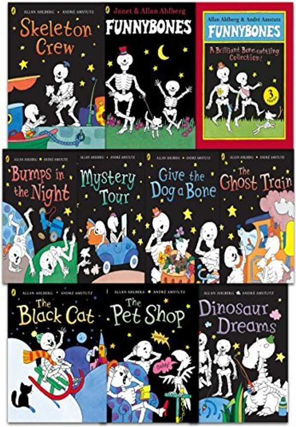 Cover Art for B01N0DIHAO, Funny Bones 10 Books Collection Set (Funnybones: A Bone Rattling Collection) by Allan Ahlberg