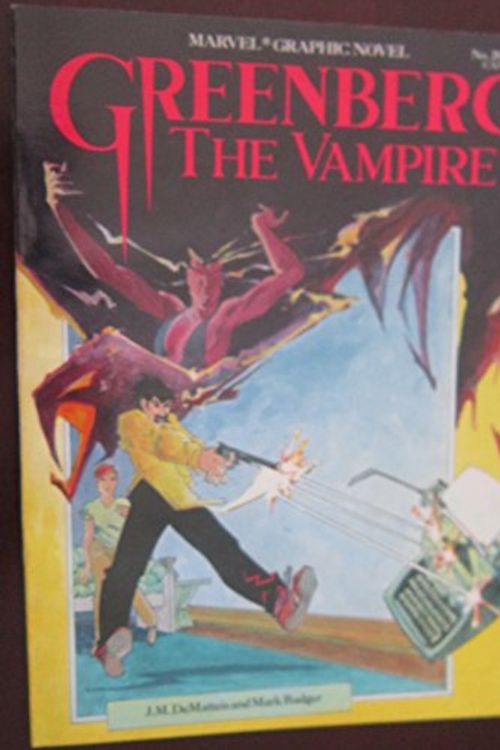 Cover Art for 9780871350909, Greenberg the Vampire by J. M. Dematteis