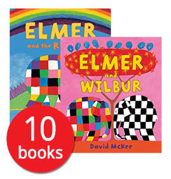 Cover Art for 9781783446490, Elmer Collection - 10 Books by Unknown