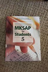 Cover Art for 9781934465547, MKSAP for Students 5 by American College of Phyisicans and the Clerkship Directors in Internal Medicine