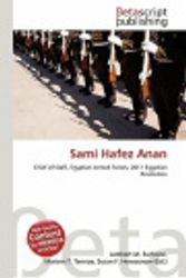 Cover Art for 9786135237092, Sami Hafez Anan by Lambert M Surhone, Mariam T Tennoe, Susan F. Henssonow