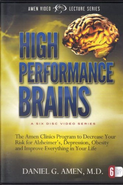 Cover Art for 9781886554412, High Performance Brains (Six Disc Video Series) by Amen, Daniel G.