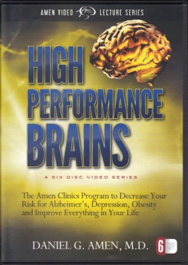 Cover Art for 9781886554412, High Performance Brains (Six Disc Video Series) by Amen, Daniel G.