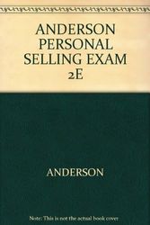 Cover Art for 9780618731015, Personal Selling by Rolph E Anderson
