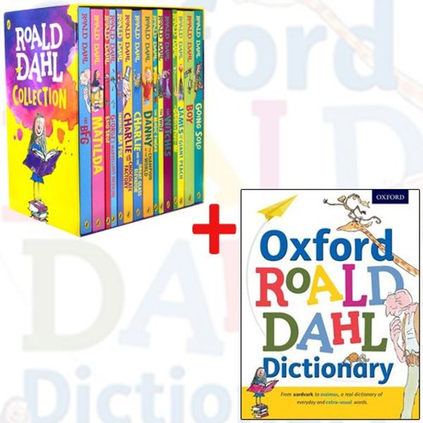 Cover Art for 9789123607532, roald dahl collection : 15 books box set plus oxford roald dahl dictionary by Roald Dahl