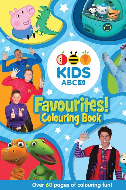 Cover Art for 9781460750759, ABC Kids Favourites! Colouring Book [Blue] by Abc