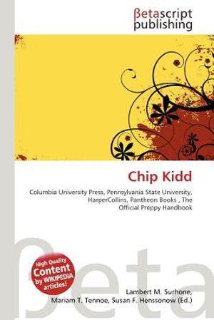 Cover Art for 9786132987044, Chip Kidd by Unknown