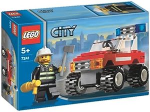 Cover Art for 5702014428874, Fire Car Set 7241 by LEGO