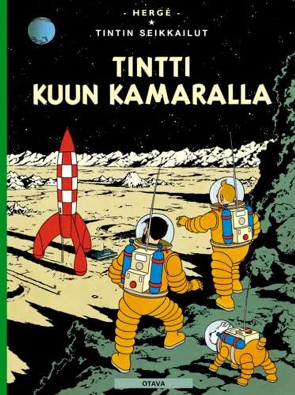 Cover Art for 9789511219866, Tintti kuun kamaralla by Hergé