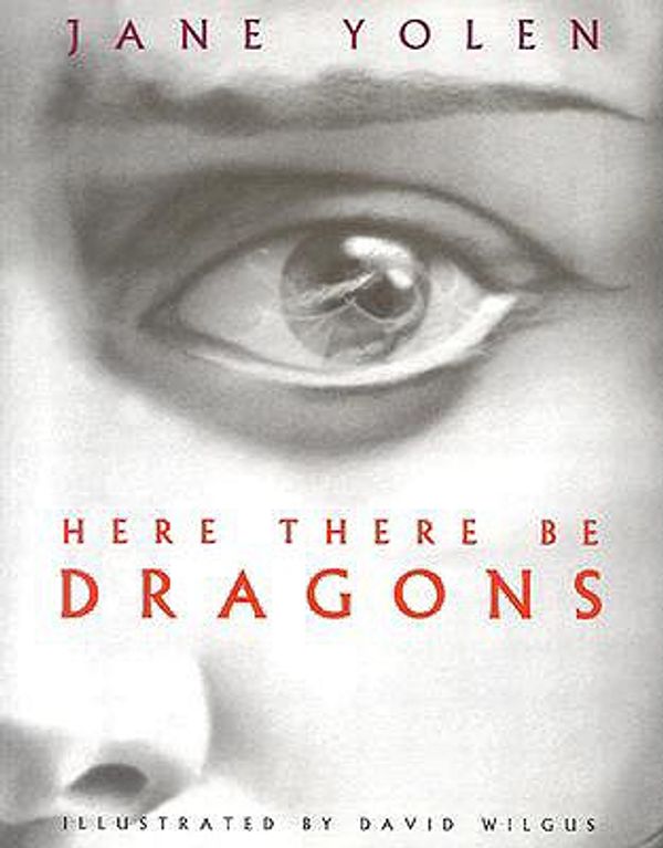 Cover Art for 9780613715669, Here There Be Dragons by Jane Yolen