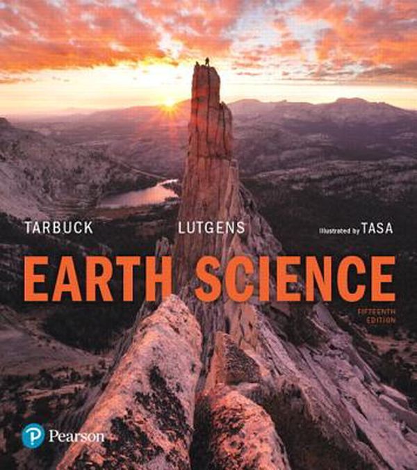 Cover Art for 9780134543536, Earth Science by Edward Tarbuck, Frederick Lutgens, Dennis Tasa