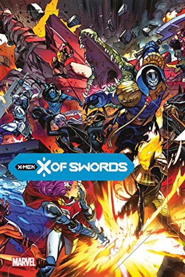 Cover Art for B08LF1D3W9, X Of Swords (X Of Swords (2020)) by Jonathan Hickman, Tini Howard, Vita Ayala, Benjamin Percy, Ed Brisson, Gerry Duggan, Zeb Wells, Leah Williams