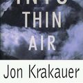 Cover Art for 9780783882857, Into Thin Air by Jon Krakauer