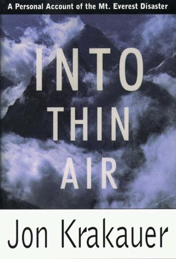Cover Art for 9780783882857, Into Thin Air by Jon Krakauer