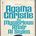 Cover Art for 9780553119152, The Mysterious Affair at Styles by Agatha Christie