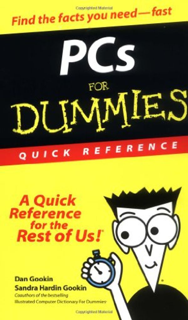 Cover Art for 9780764507229, PCs for Dummies Quick Reference by Dan Gookin