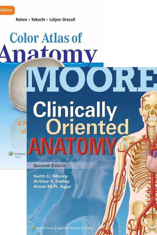 Cover Art for 9781496321336, Package of Rohens Color Atlas of Anatomy 8e & Moore’s           Clinically Oriented Anatomy 7e for Australia and New Zealand    Sales Only by Moore & Rohen