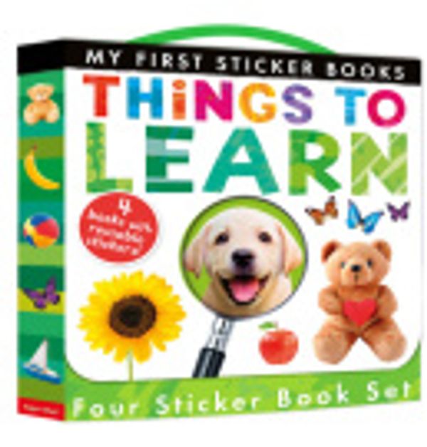 Cover Art for 9781589253179, My First Sticker Book Boxed Set: Things to Learn by Patricia Hegarty