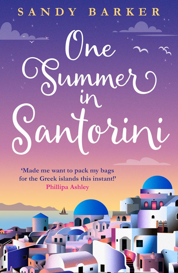 Cover Art for 9780008354343, One Summer In Santorini by Sandy Barker