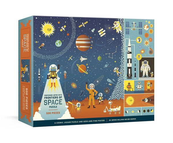 Cover Art for 9780525577027, Professor Astro Cat's Frontiers of Space 500-Piece Puzzle: Cosmic Jigsaw Puzzle and Seek-and-Find Poster by Dr. Dominic Walliman