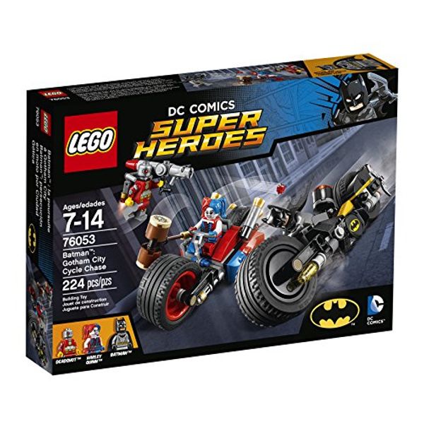 Cover Art for 0673419250443, Gotham City Cycle Chase Set 76053 by LEGO