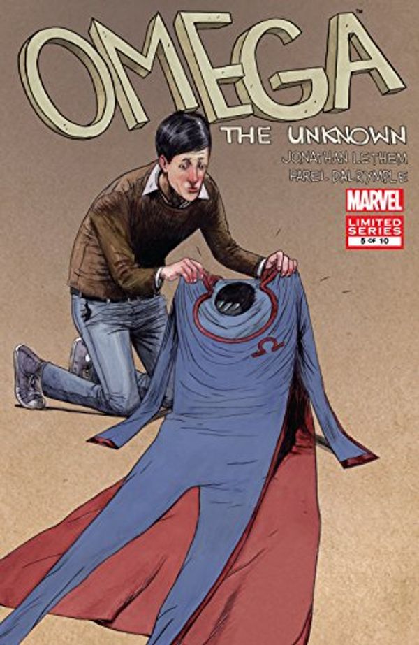 Cover Art for B01N23RYAB, Omega: The Unknown (2007-2008) #5 (of 10) by Lethem, Jonathan, Rusnak, Karl