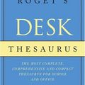 Cover Art for 9780375425691, Roget's Desk Thesaurus by RANDOM HOUSE