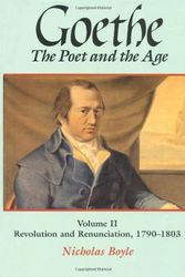 Cover Art for 9780198158691, Goethe: Revolution and Renunciation, 1790-1803 v.2 by Nicholas Boyle