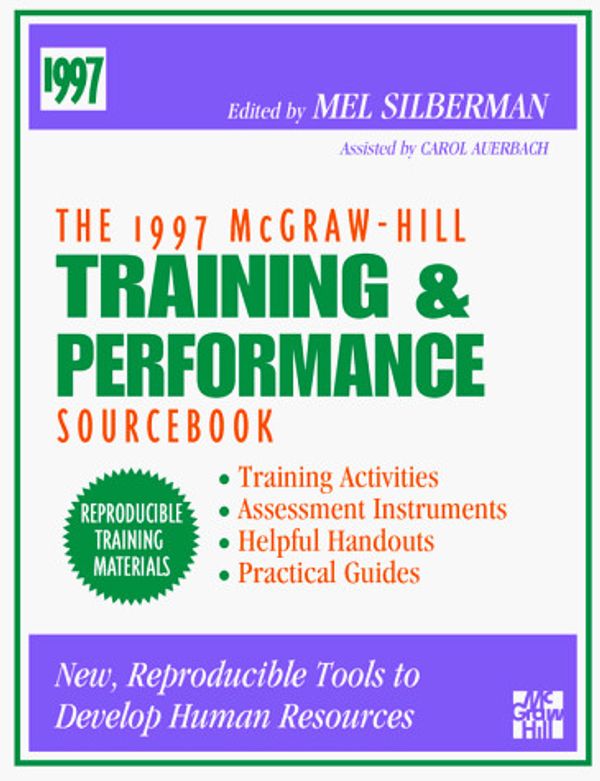 Cover Art for 9780070578401, 1997 McGraw-Hill Training and Performance Sourcebook by 