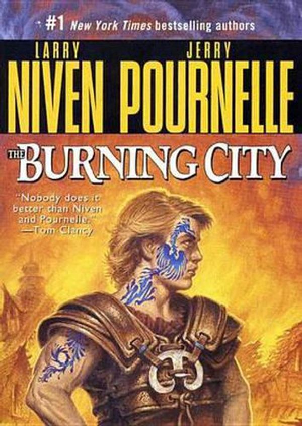 Cover Art for 9781470836009, The Burning City by Larry Niven