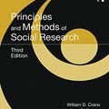 Cover Art for 9780415638562, Principles and Methods of Social Research by William D. Crano