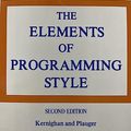 Cover Art for 9780070342071, Elements of Programming Style by Brian Kernighan, P. J. Plauger