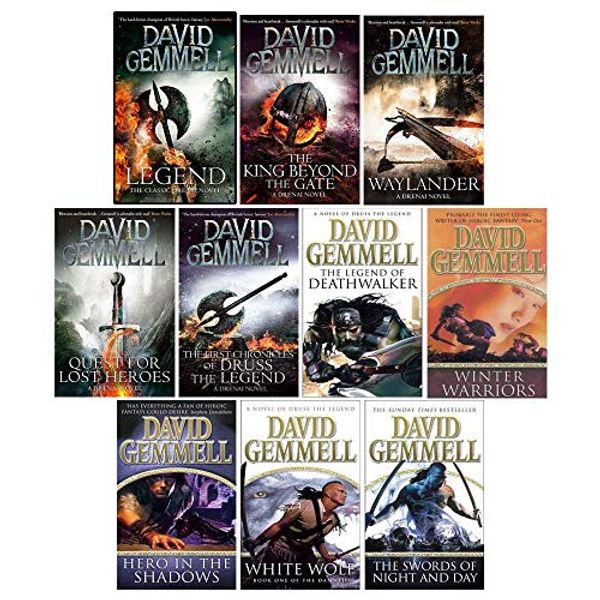 Cover Art for 9789123801381, David Gemmell Drenai Series 10 Books Collection Set (Legend Drenai,King Beyond The Gate,Waylander,Quest For Lost Heroes,First Chronicles,Legend of Deathwalker,Winter Warriors,Hero In The Shadows.. by David Gemmell