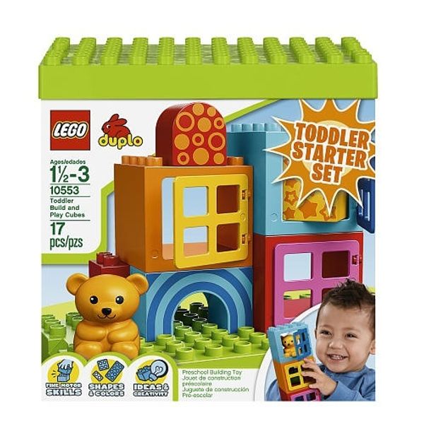Cover Art for 0673419190497, Toddler Build and Play Cubes Set 10553 by LEGO