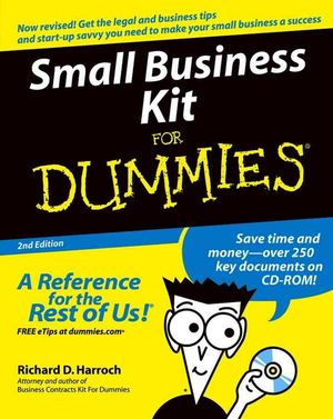 Cover Art for 9780764559846, Small Business Kit For Dummies by Richard D. Harroch