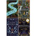 Cover Art for 9789123967025, Once Upon a River, The Familiars, The Glass Woman, The Binding 4 Books Collection Set by Diane Setterfield, Stacey Halls, Caroline Lea, Bridget Collins