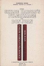 Cover Art for 9780333147511, Byron's "Childe Harold's Pilgrimage" and "Don Juan" by Jump, J (ed.)