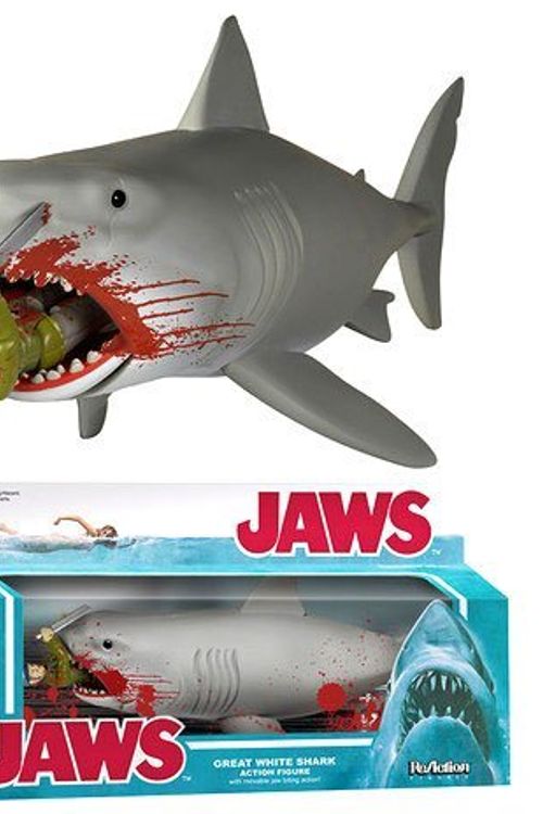 Cover Art for 9747066739727, Funko Reaction Jaws Bloody Great White Shark & Quint Final Battle (SDCC 2015 Exclusive) by Unknown