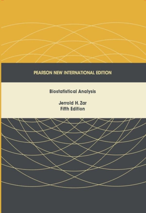 Cover Art for 9781292024042, Biostatistical Analysis: Pearson New International Edition by Jerrold Zar