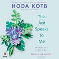 Cover Art for B08BCQDHGW, This Just Speaks to Me: Words to Live By Every Day by Hoda Kotb