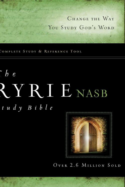 Cover Art for 9780802484697, Ryrie Study Bible-NASB by Charles C. Ryrie