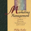 Cover Art for 9780132613637, Marketing management : analysis, planning, implementation, and control by Philip Kotler