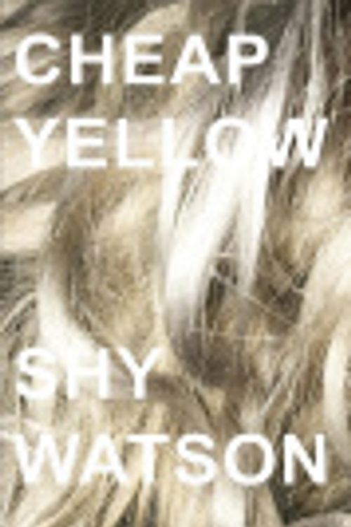 Cover Art for 9781937865986, Cheap Yellow by Shy Watson