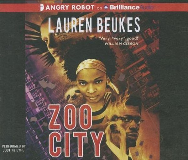 Cover Art for 9781455848539, Zoo City by Lauren Beukes