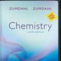 Cover Art for 9780618544073, Chemistry by Zumdahl